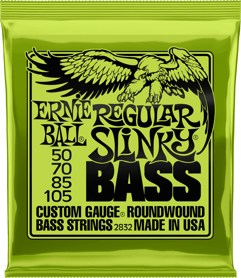 CORDE ERNIE BALL BASSES Slinky nickel wound Regular slinky 50-70-85-105