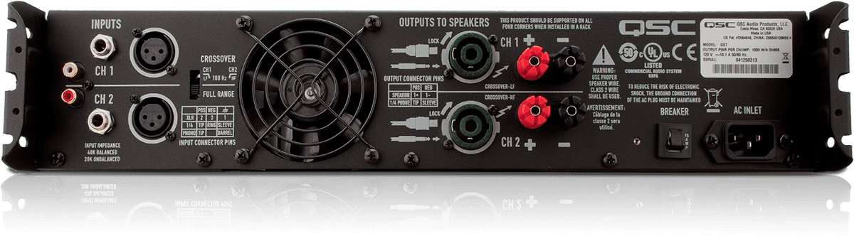 Ampli QSC GX3