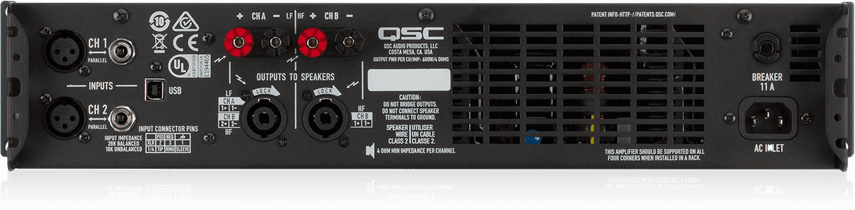 Ampli QSC GXD4
