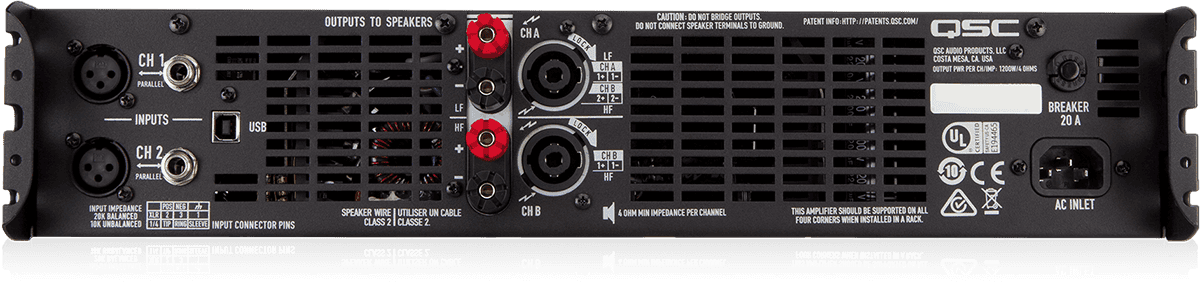 Ampli QSC GXD8