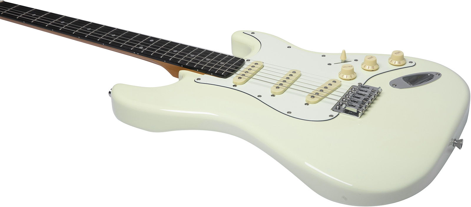 Guitares EKO ST300 WH Type Strat Vintage Olympic White