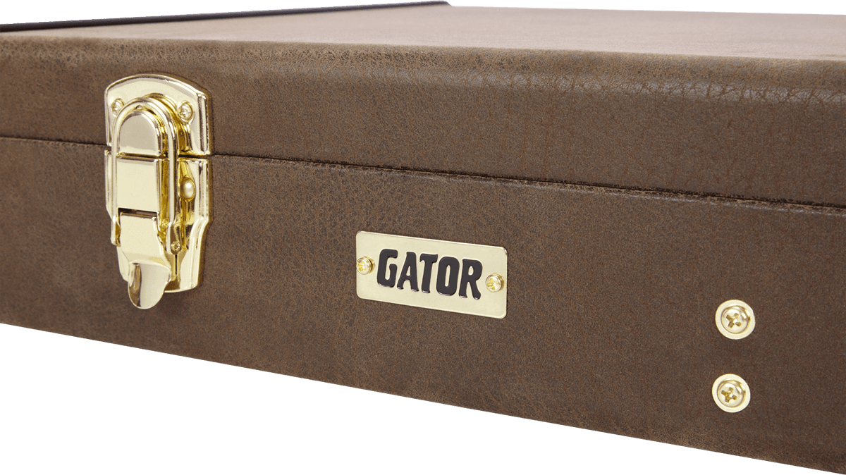 Etui GATOR Electrique - marron vintage