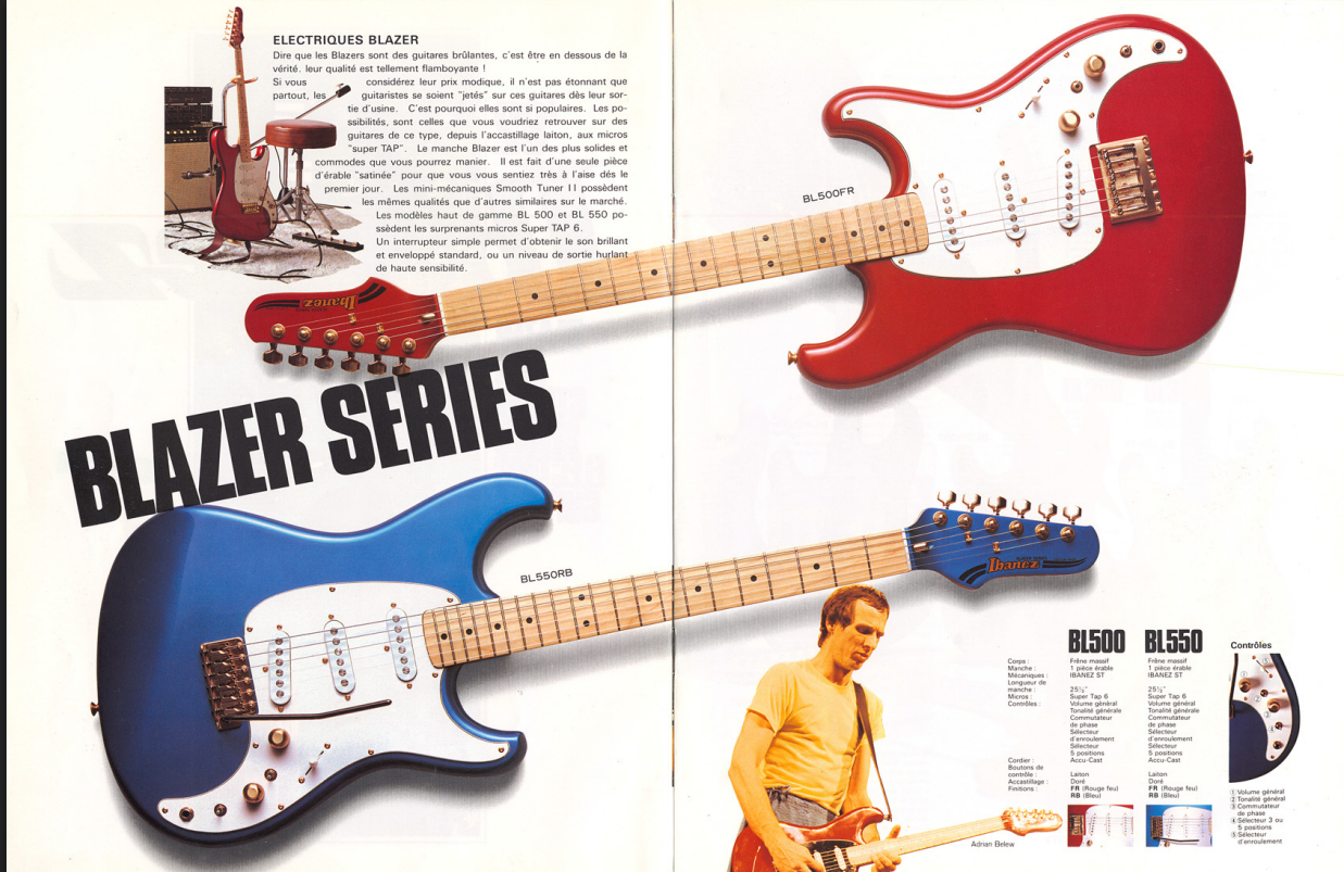 OCCASION Ibanez Blazer 550 FR - 1982