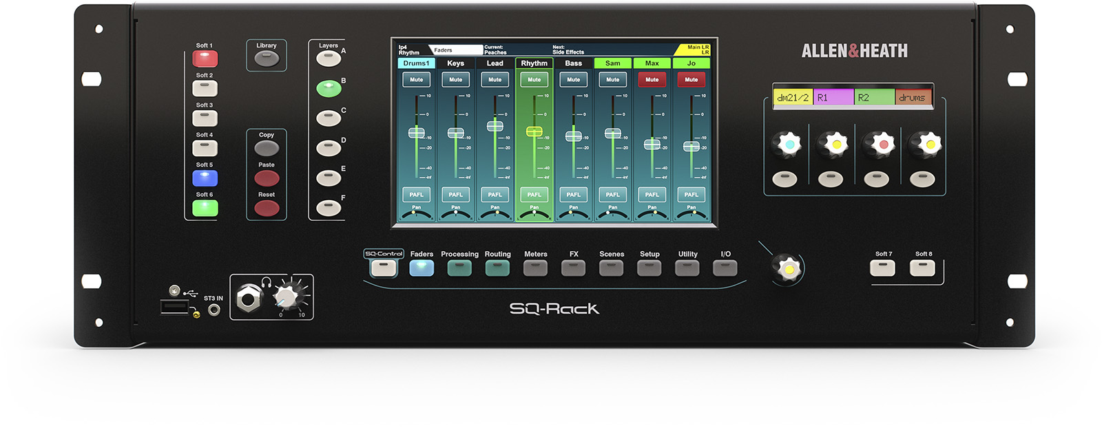 Consoles Numériques ALLEN & HEATH SQ-RACK