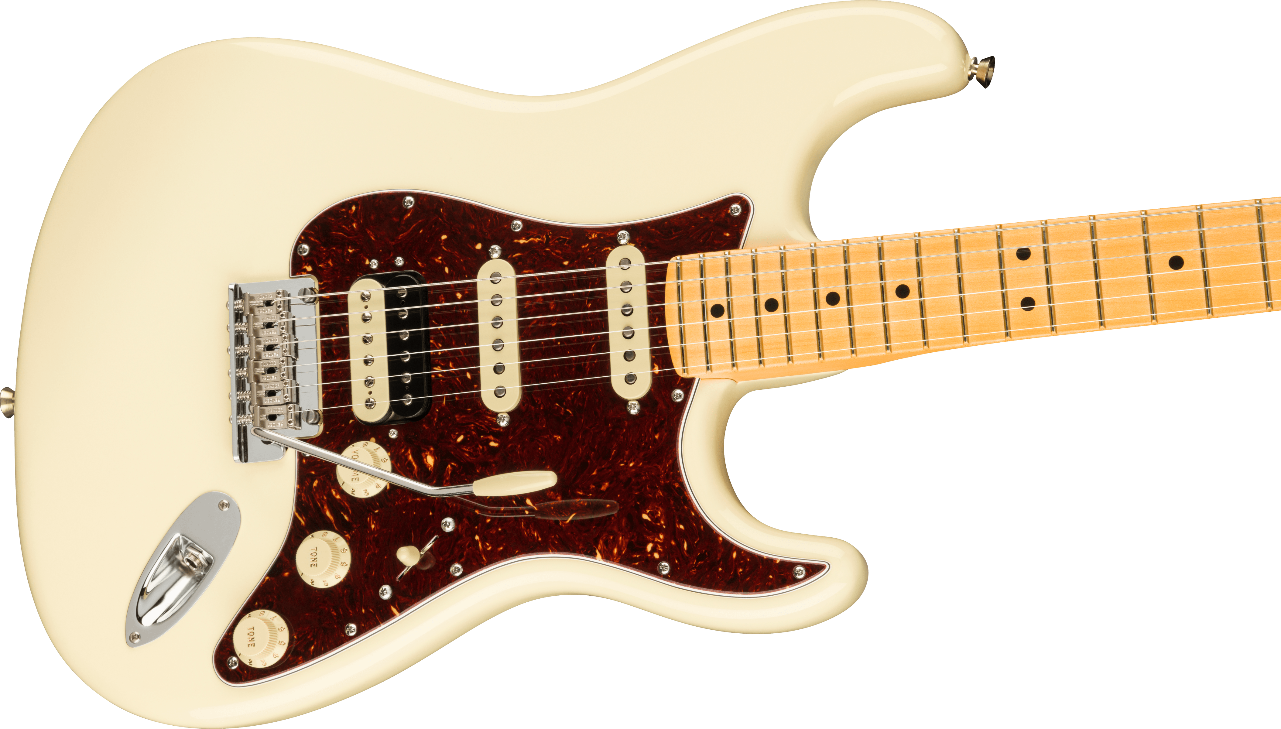 FENDER American Professional II Stratocaster® HSS, Maple Fingerboard, Olympic White