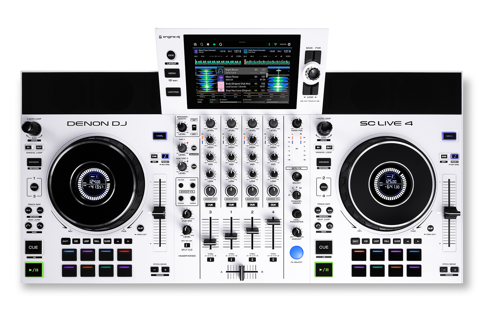 DENON DJ SCLIVE4-WH