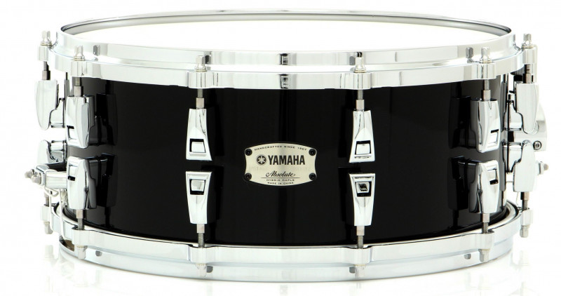 Caisse Claire Yamaha Absolute Hybrid 14 x 6 Solid Black