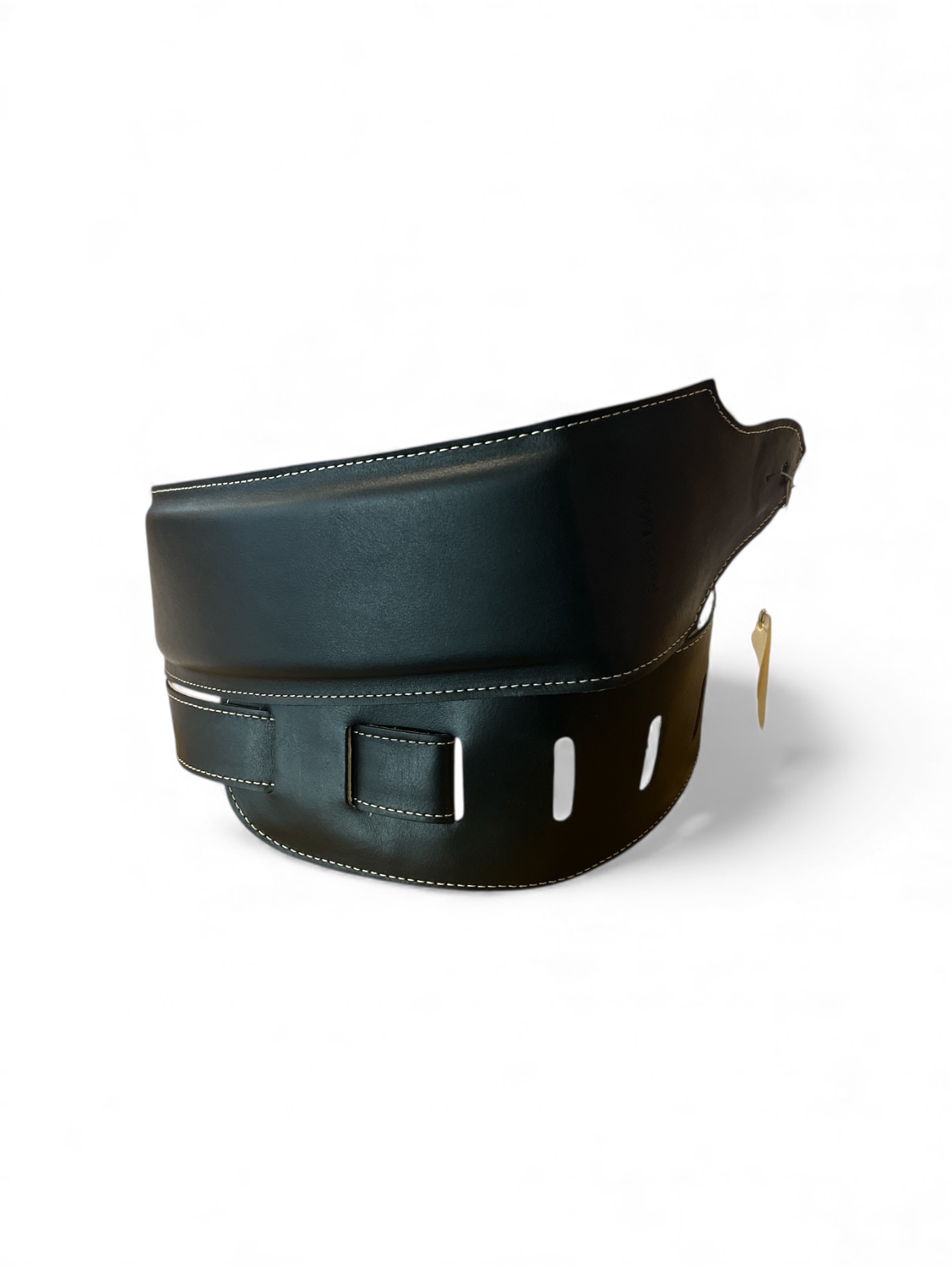 SANGLE PATRICK BLESES BG17+ veau Noir 2 mousses