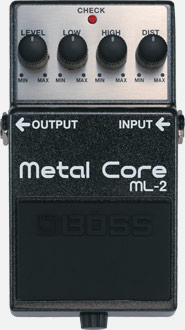 PEDALE BOSS METAL CORE ML-2