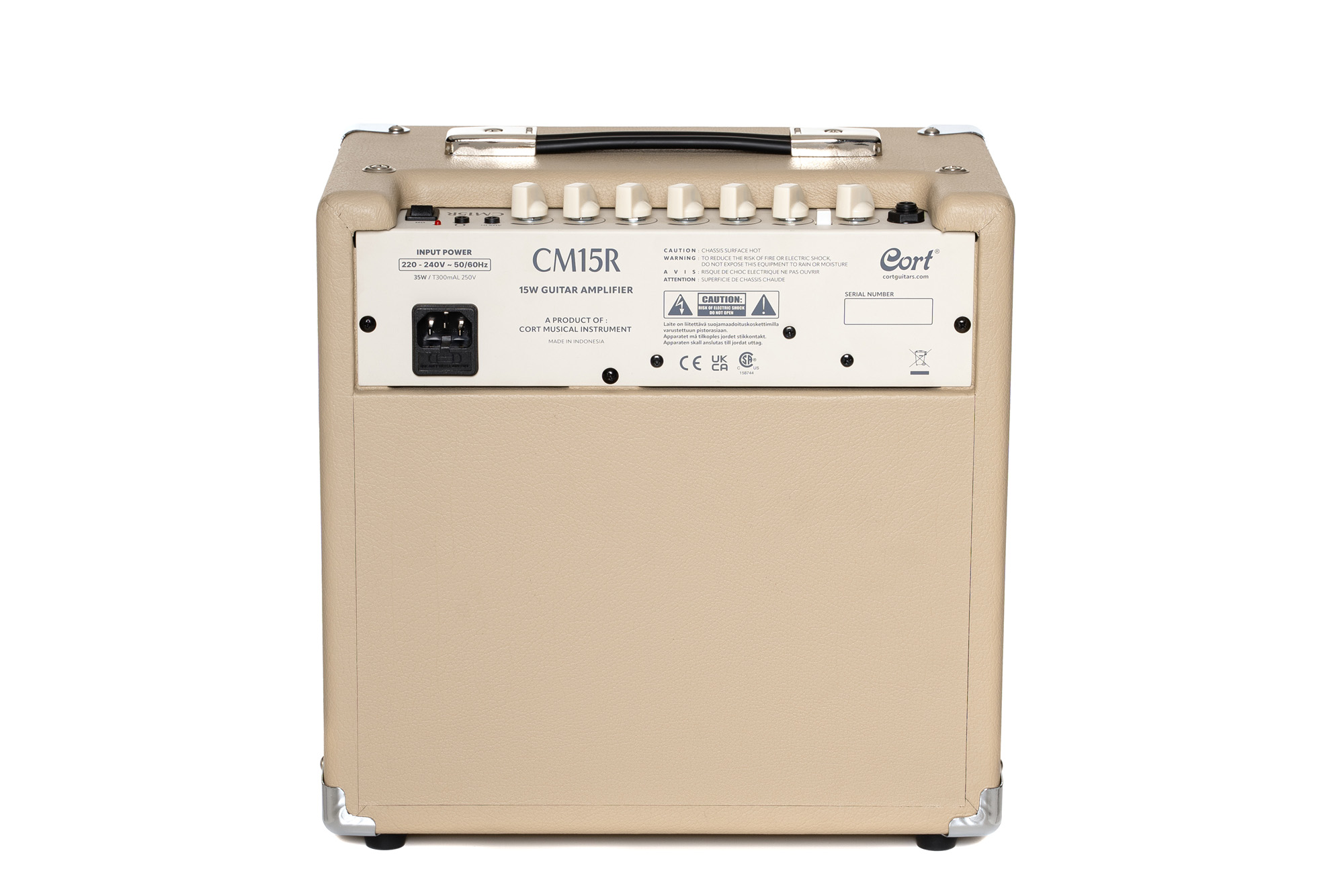 CORT 15W REVERB WHITE SAND