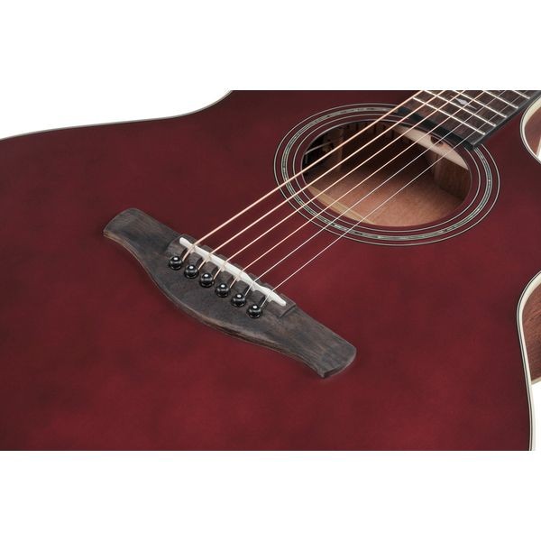 Ibanez AE100BUF Burgundy Red Flat
