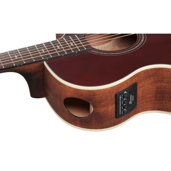 Ibanez AE100BUF Burgundy Red Flat