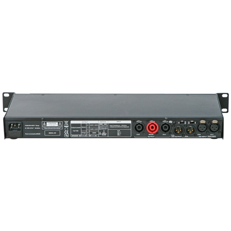 SYNQ - DIGIT 1K0 - Power amplifier 2x 540Wrms / 4ohm, class D