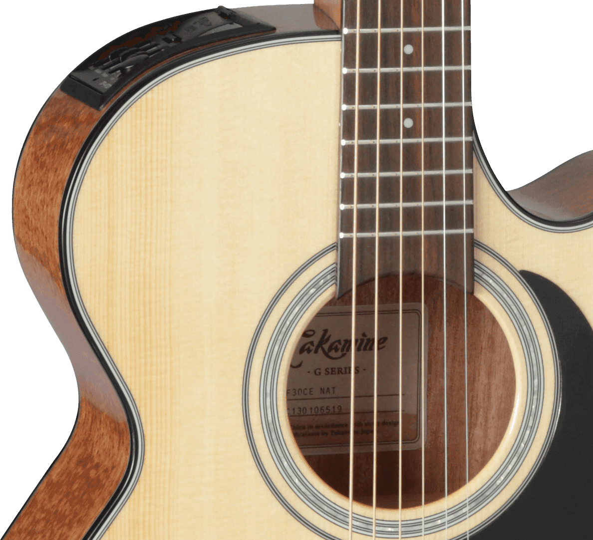 TAKAMINE - GF30CENAT 30 - Grand Concert Cutaway Electro