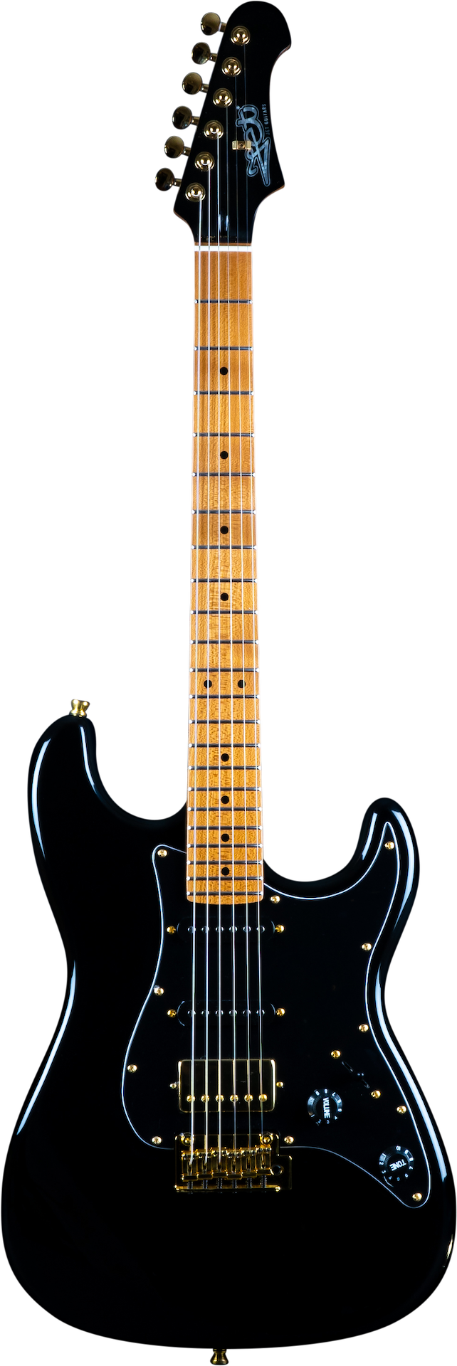 Guitare Jet Guitars JS 400 Black Gold HSS