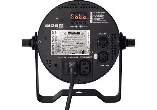 Projecteur à LED Algam Lighting SLIMPAR-710-QUAD