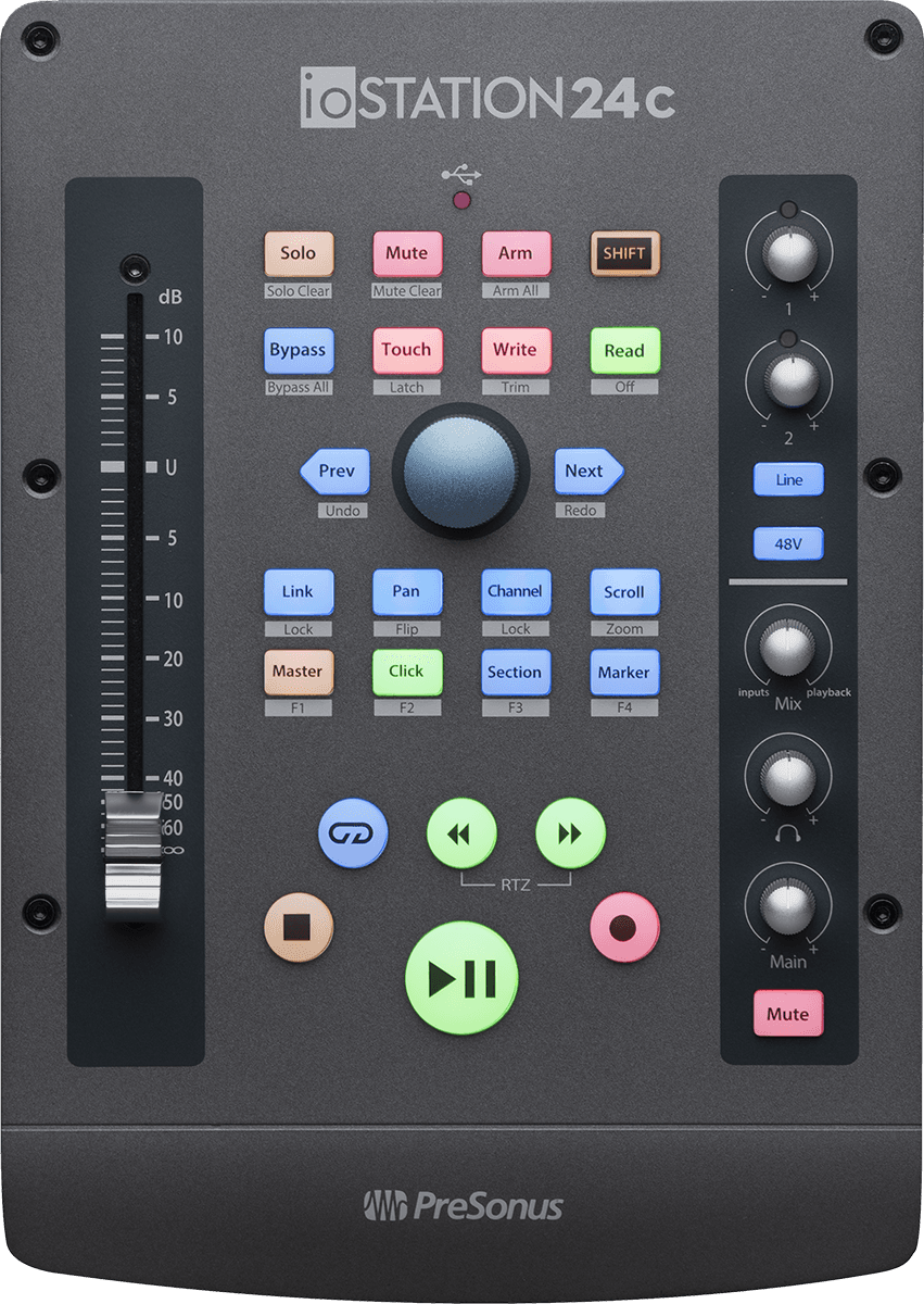 PreSonus - IOSTATION24C 2x2 USB-C 24 bits / 192 kHz