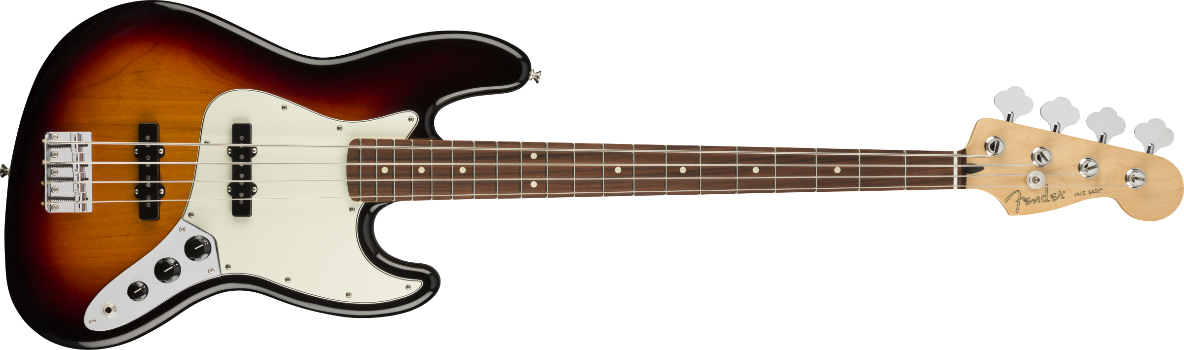 Basse FENDER Player Jazz Bass®, Pau Ferro Fingerboard, 3-Color Sunburst