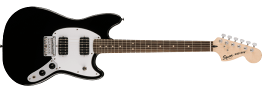 SQUIER BULLET MUSTANG HH BLACK