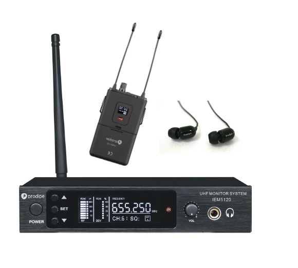 SYSTEME HF RETOUR IN-EAR INTRA-AURICULAIRE IEM5120 - PRODIPE