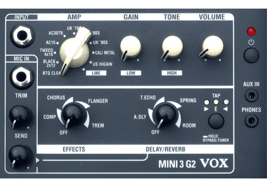 AMPLI GUITARE VOX MINI3-G2 CL