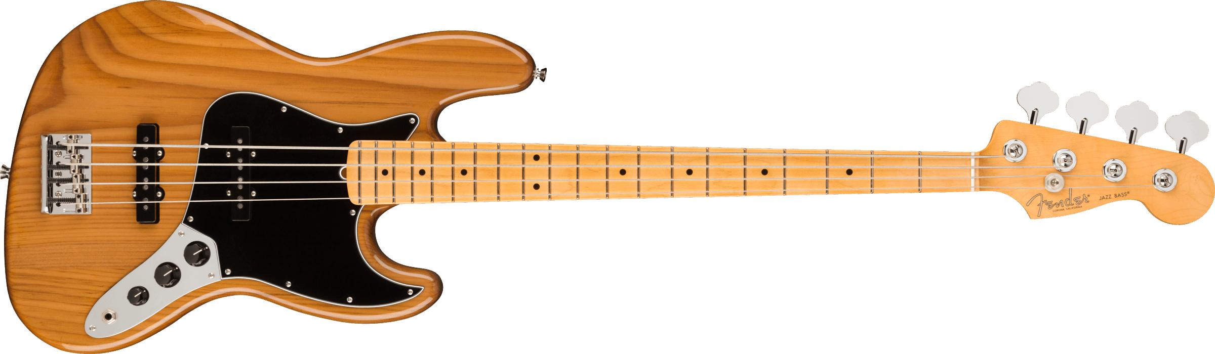 Basse Fender American Professional II Jazz Bass Roasted Pine