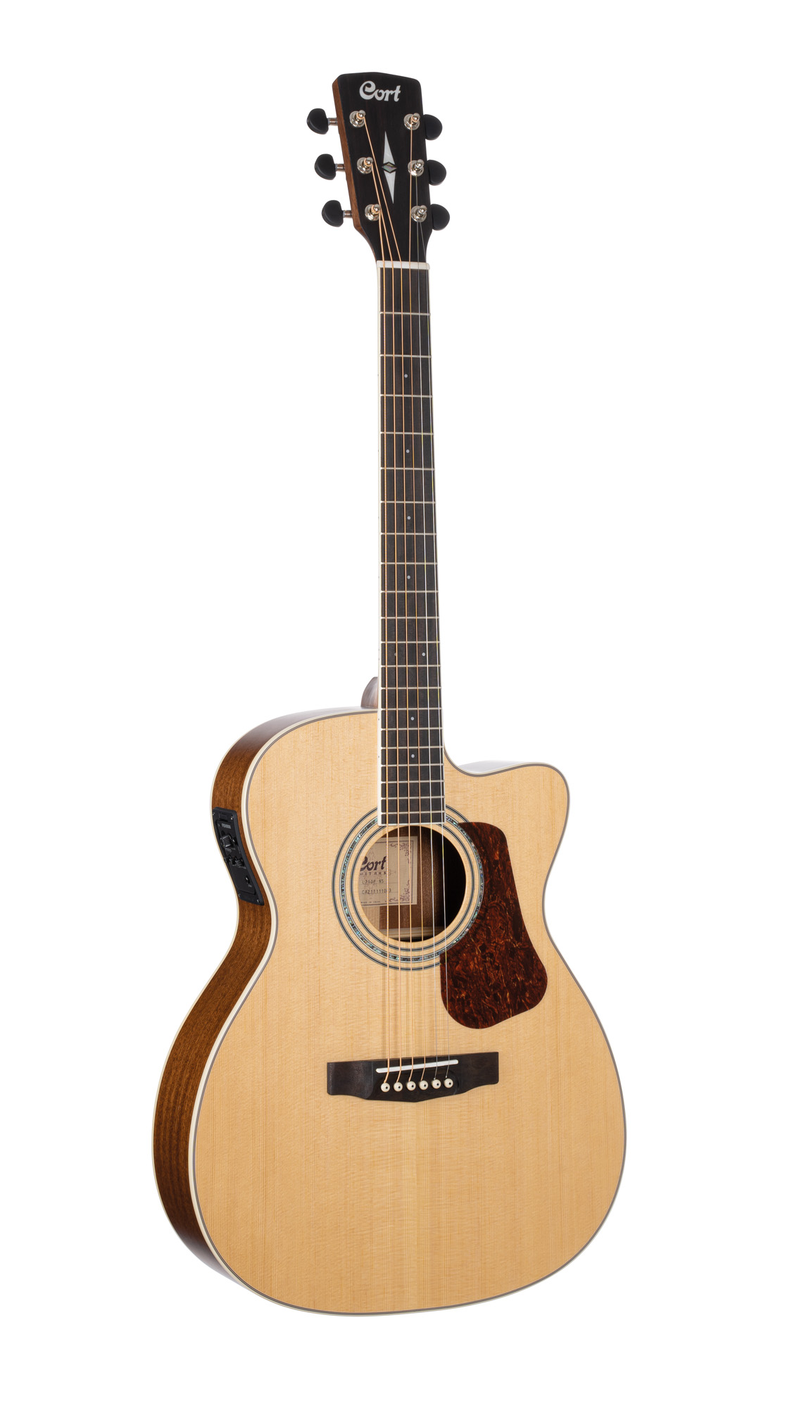 GUITARE FOLK CORT LUCE L710 EPICEA NATUREL SATIN