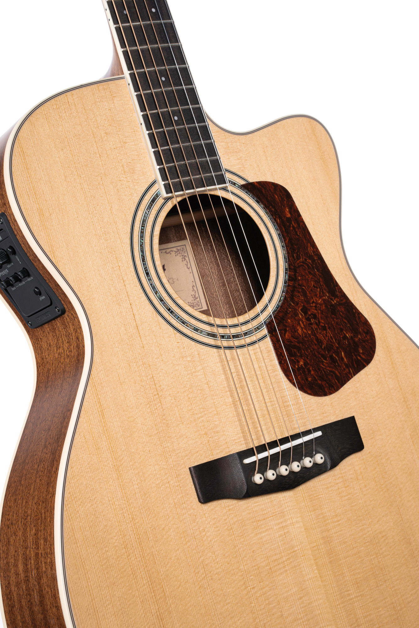 GUITARE FOLK CORT LUCE L710 EPICEA NATUREL SATIN