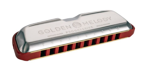 Harmonica Hohner Golden Melody A/La - Nouvelle version