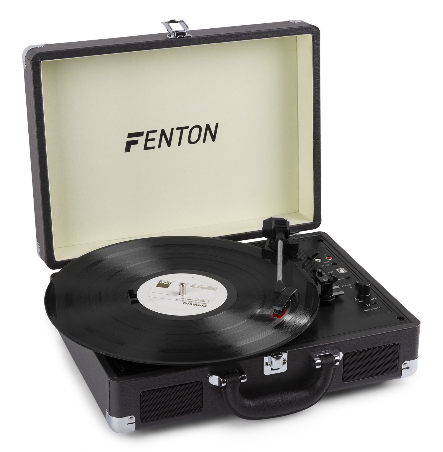 PLATINE DISQUE FENTON RP115 Noir