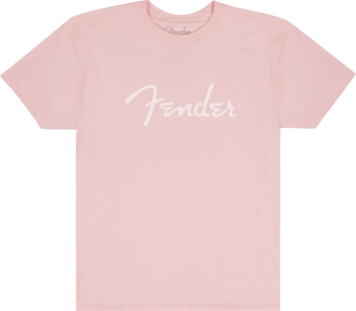 Fender® Spaghetti Logo T-Shirt, Shell Pink, M