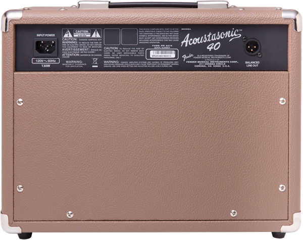 Fender Acoustasonic™ 40 Ampli électro acoustique