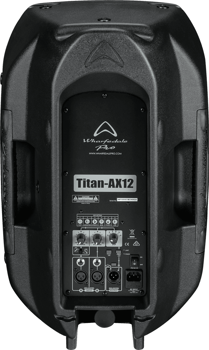 WHARFEDALE PRO - TITAN-AX12B Large Bande - 12 - noire