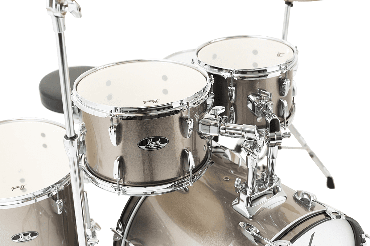 PEARL - RSS505CC-707 Fusion 20 5 fûts - Bronze Metallic + pack Sabian Solar 2 cymbales