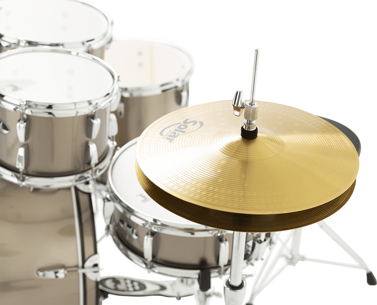 PEARL - RSS505CC-707 Fusion 20 5 fûts - Bronze Metallic + pack Sabian Solar 2 cymbales