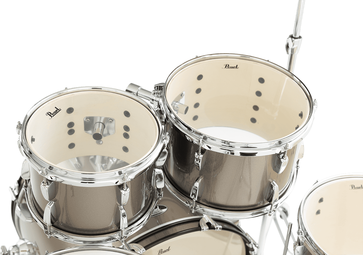 PEARL - RSS505CC-707 Fusion 20 5 fûts - Bronze Metallic + pack Sabian Solar 2 cymbales