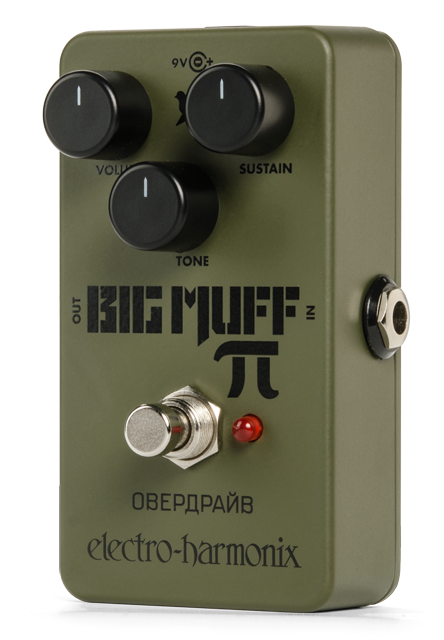 PEDALE ELECTRO-HARMONIX NANO GREEN RUSSIAN BIG MUFF π