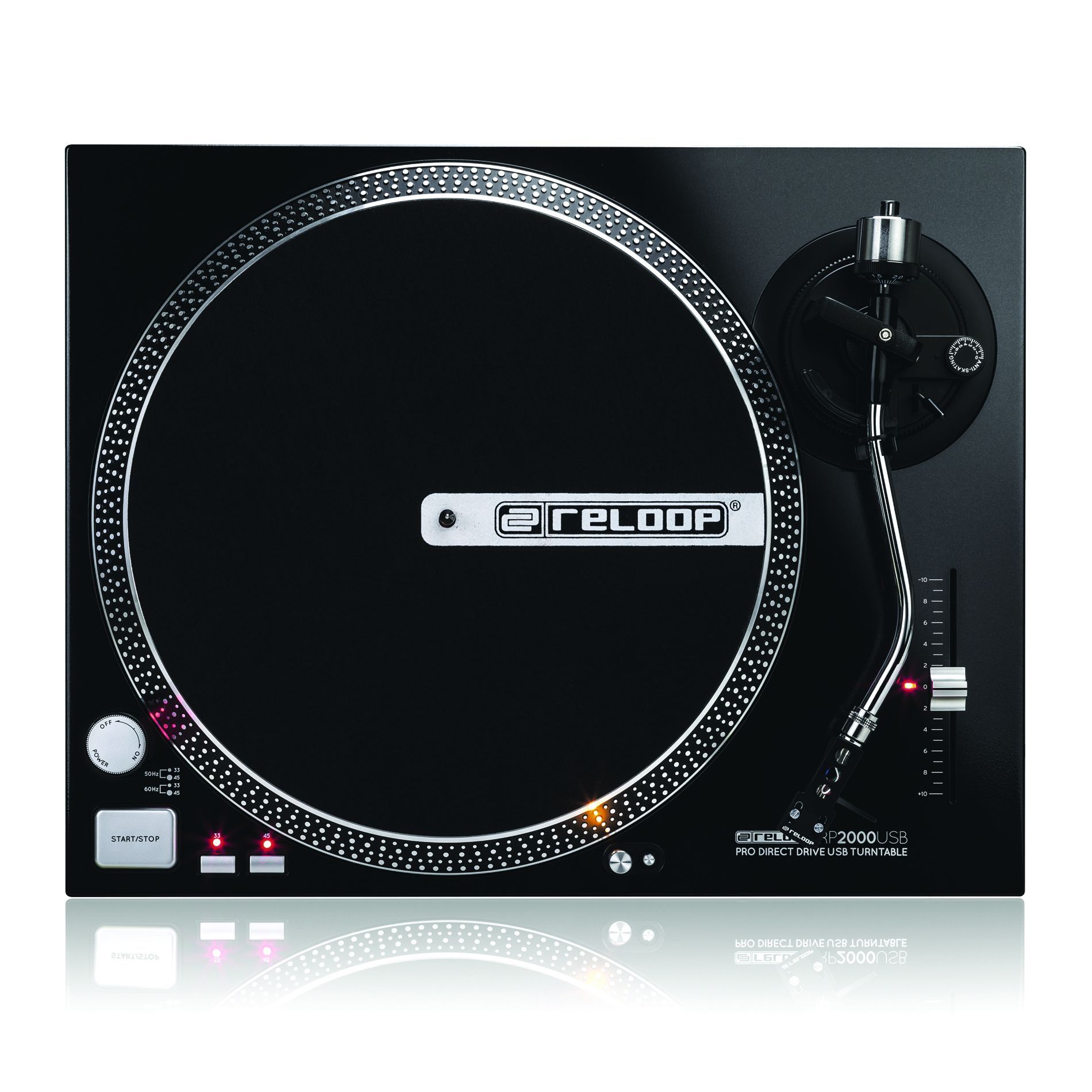 PLATINE RELOOP RP 2000 USB Platine Vinyle Entrainement Direct Entrée USB