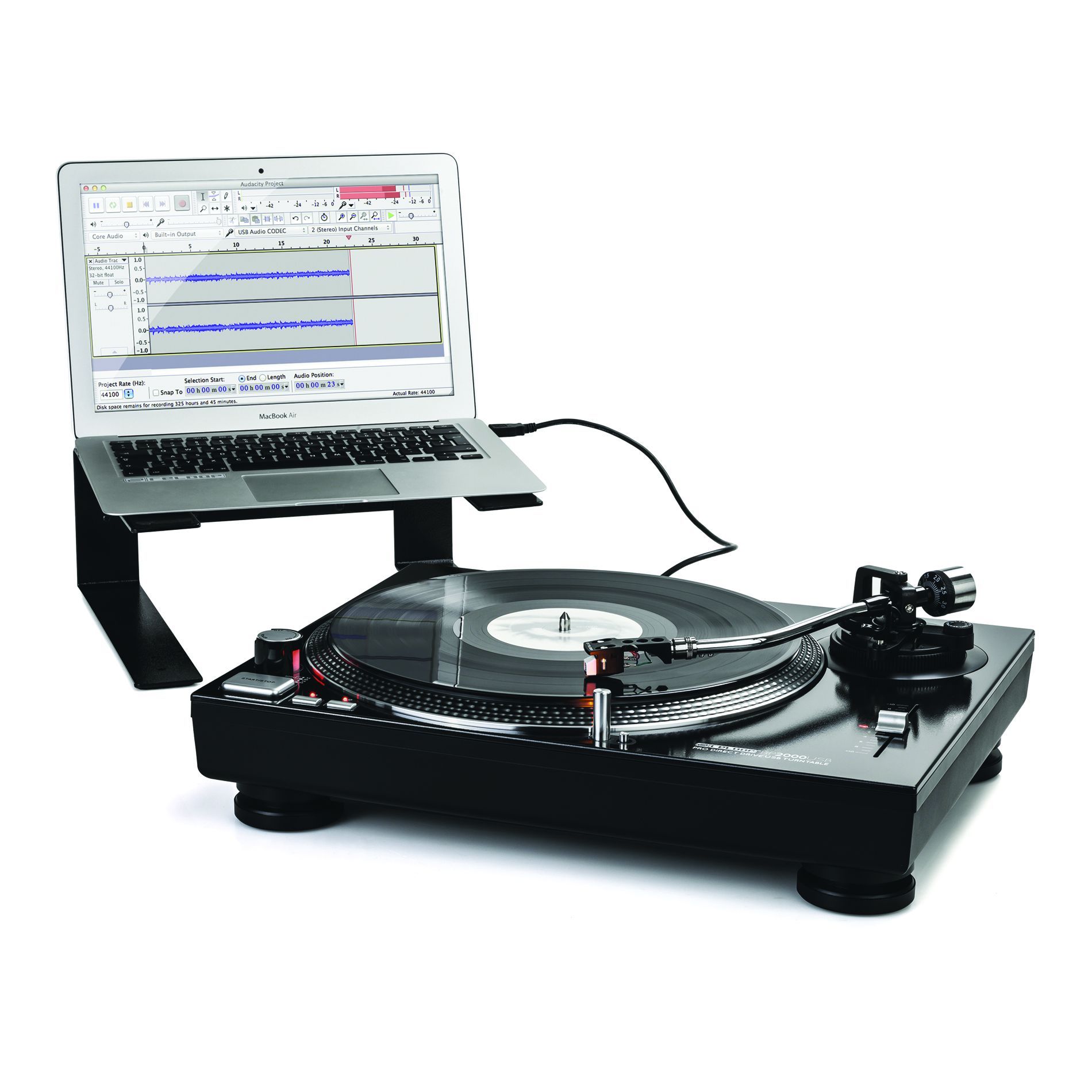 PLATINE RELOOP RP 2000 USB Platine Vinyle Entrainement Direct Entrée USB