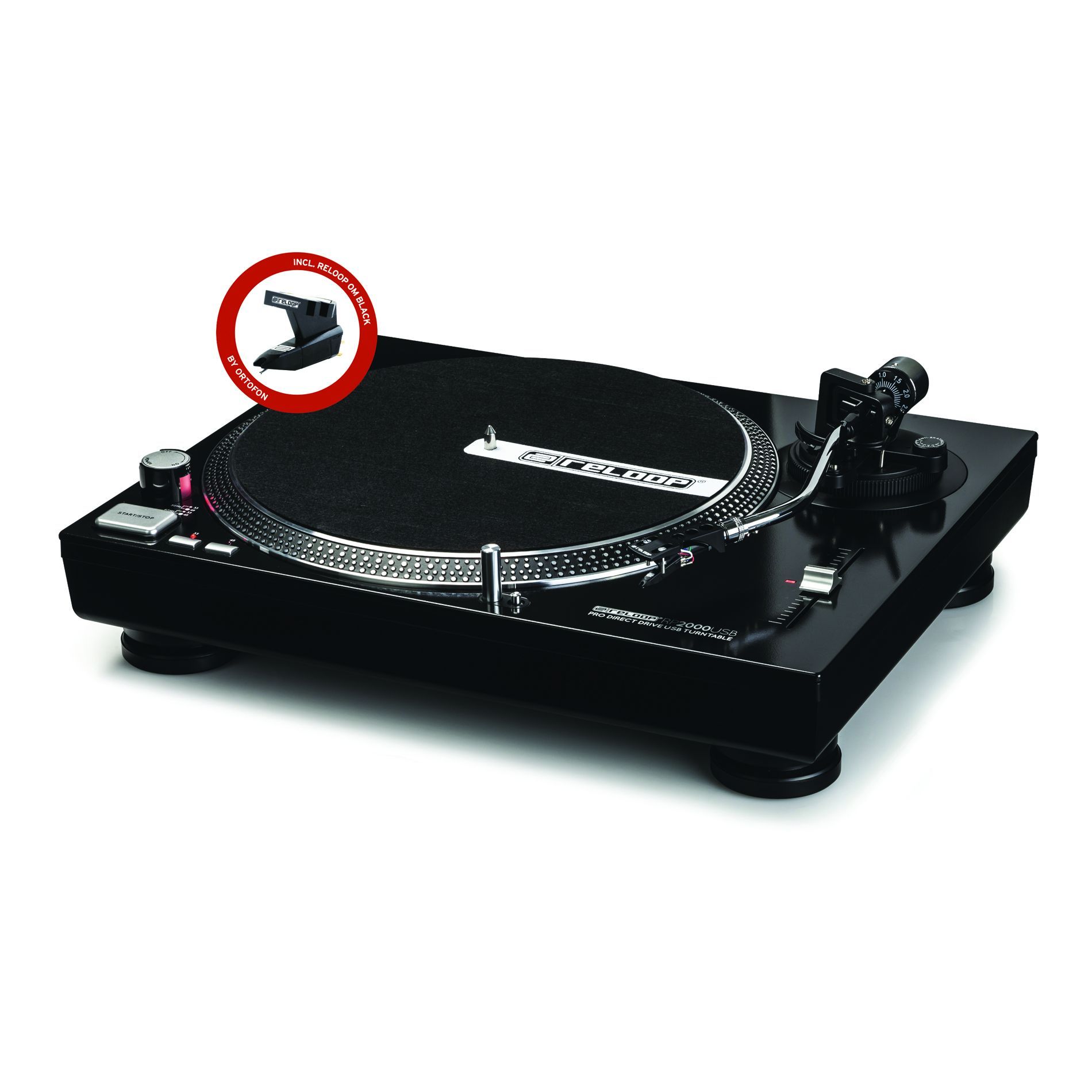 PLATINE RELOOP RP 2000 USB Platine Vinyle Entrainement Direct Entrée USB