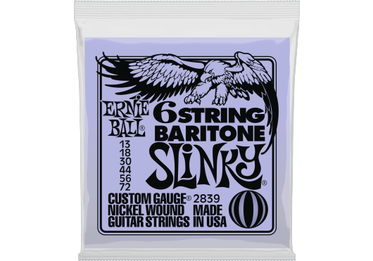 ERNIE BALL - CEB 2839 Jeux - Slinky baryton 13-18p-30-44-56-72