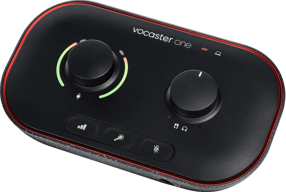 FOCUSRITE VOCASTER-ONE Interface audio 1 entrée pour podcast