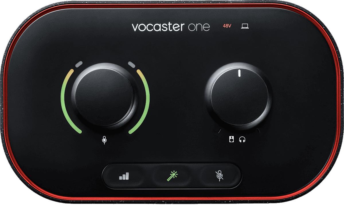 FOCUSRITE VOCASTER-ONE Interface audio 1 entrée pour podcast