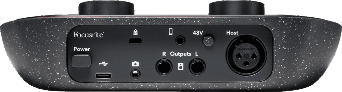 FOCUSRITE VOCASTER-ONE Interface audio 1 entrée pour podcast