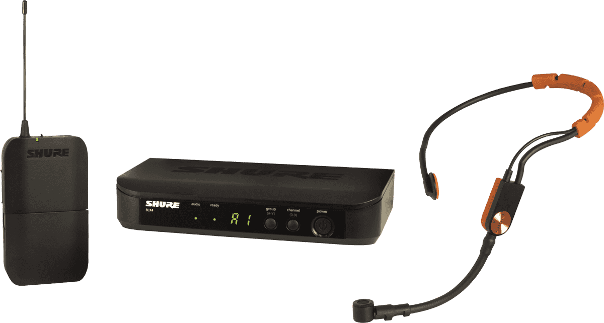 SHURE - BLX14E-SM31-M17 Complet simple - Serre-tête Fitness - Bande H8E