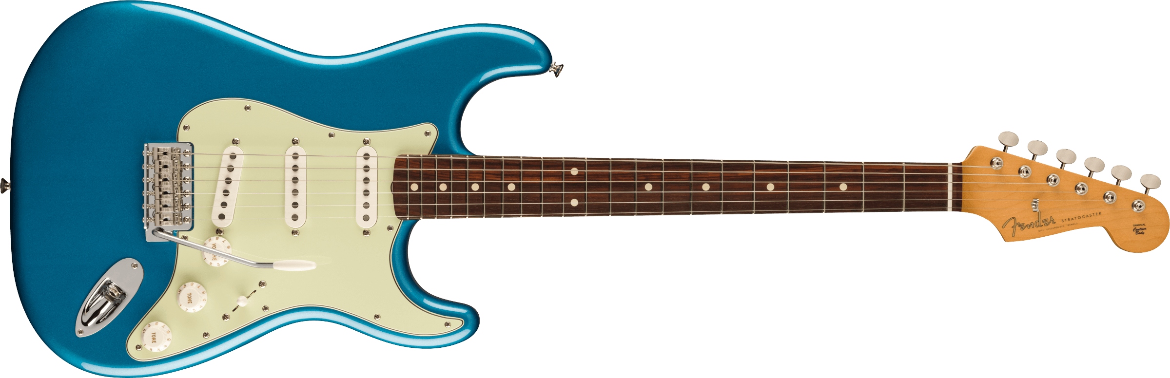 Fender Stratocaster Vintera II 60\'s touche palissandre - Lake Placid Blue