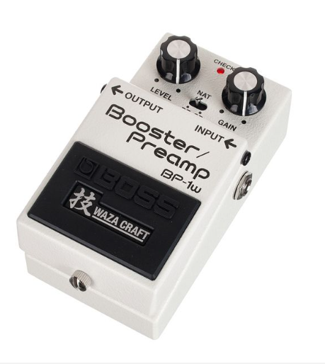 Pédale d\'effet BOSS BP-1W Booster/Preamp Waza Craft