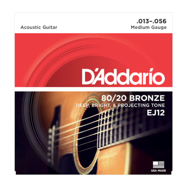 CORDES D\'ADDARIO BRONZE 80/20 MED. 13-17-26-35-45-56