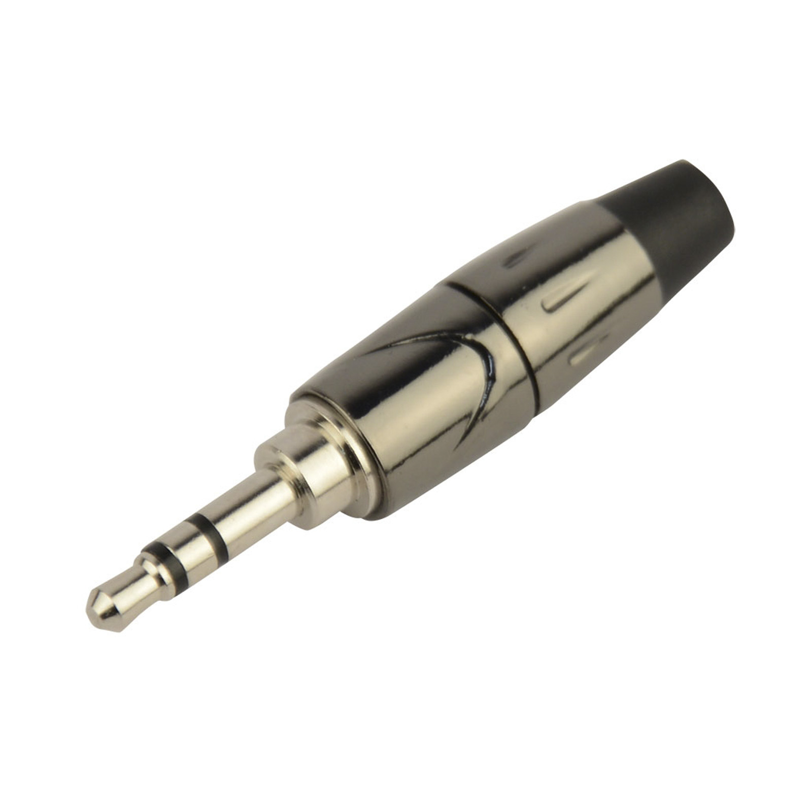 FICHE JACK 3.5mm CHROMEE - HILEC