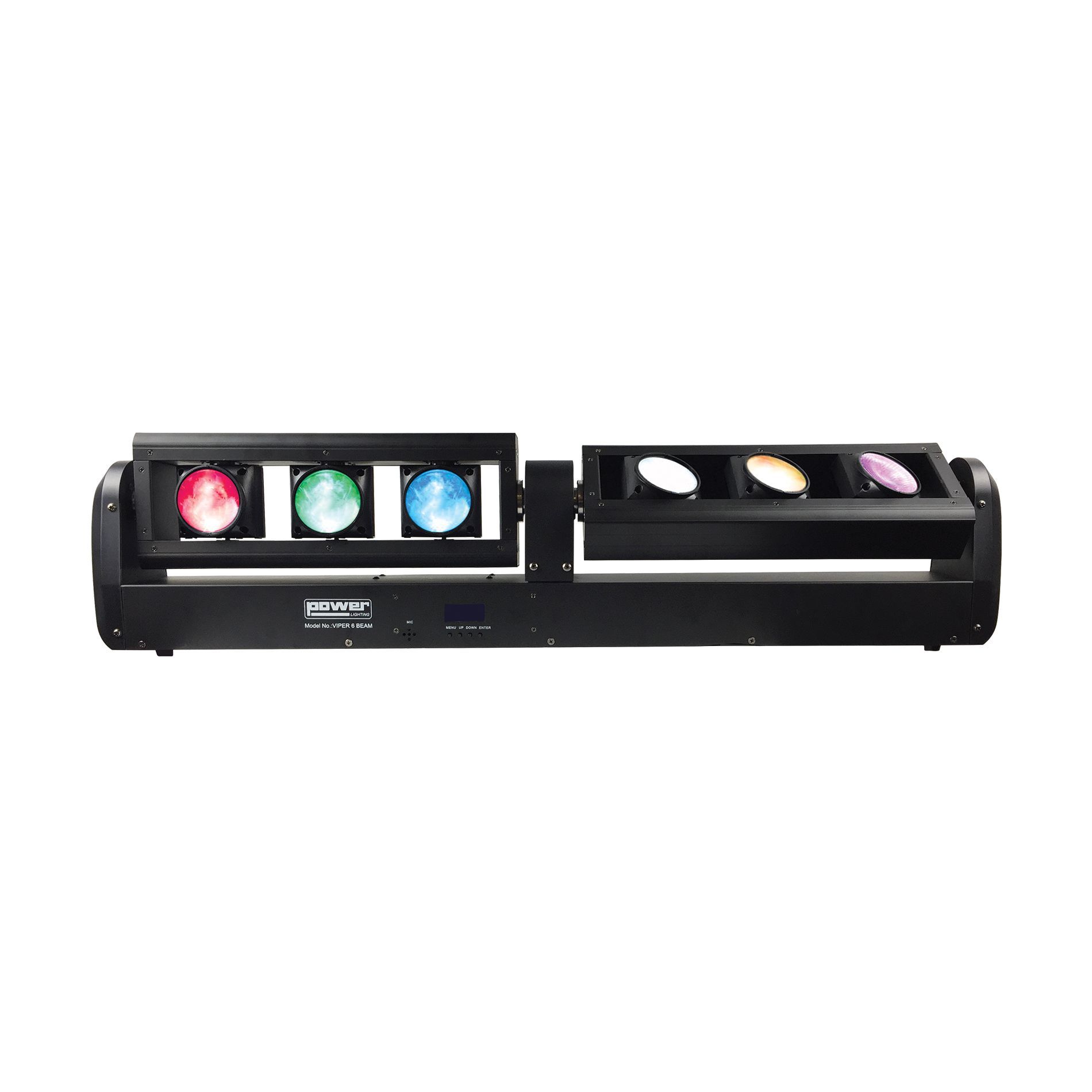 PROJECTEUR POWER VIPER 6BEAM Barre 6 Leds de 12W CREE RGBW 4-en-1